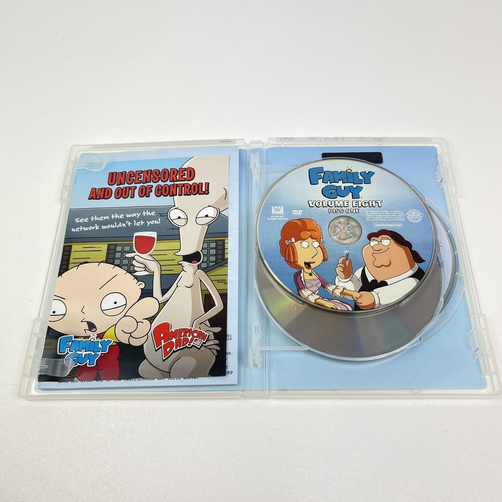 Family Guy Volume Eight DVD Comedy TV Series Animated Peter Griffin - Picture 5 of 12